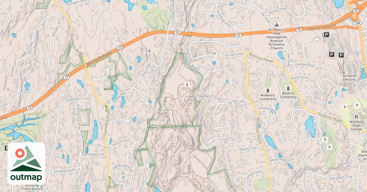 Map of Lower Traverse