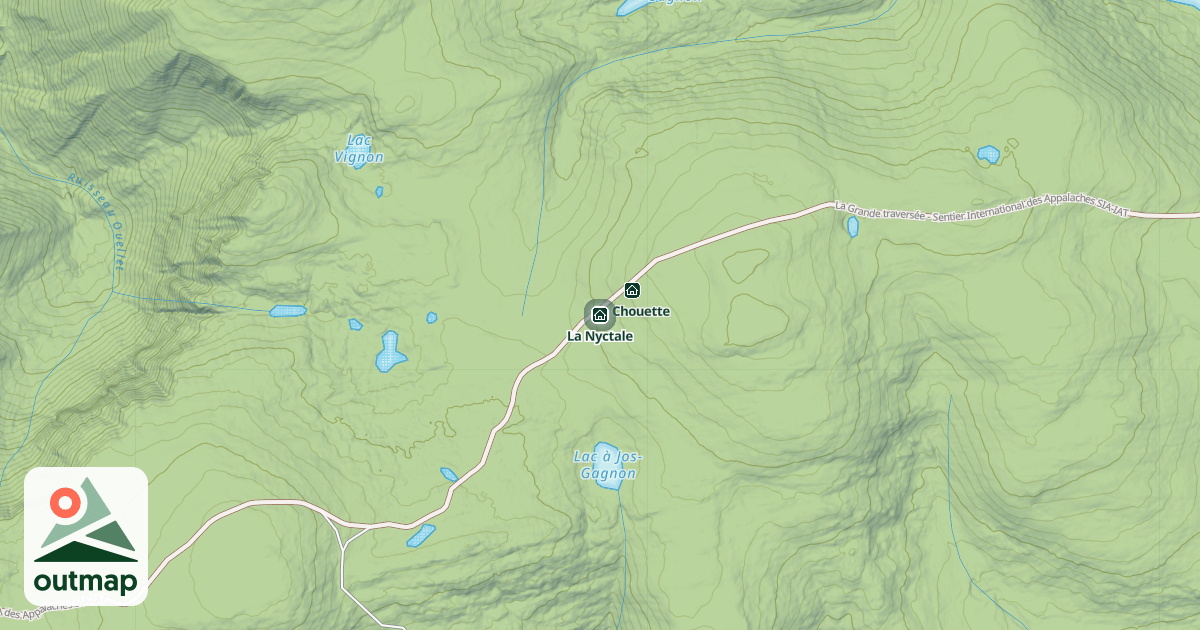Map of La Nyctale
