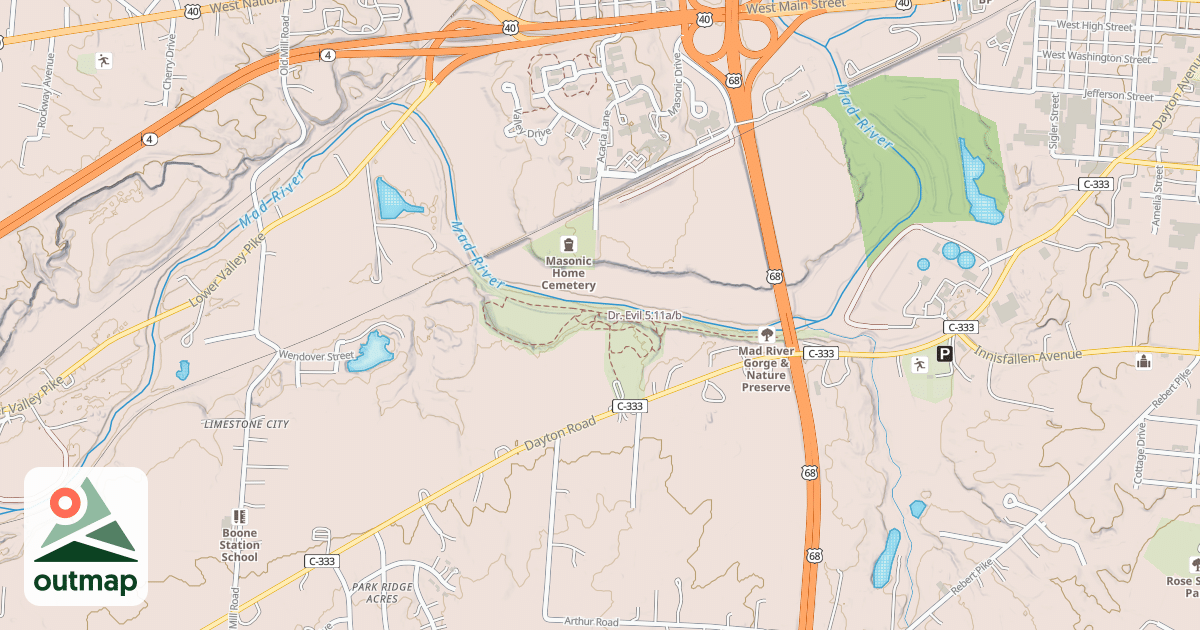 Map of Dr. Evil