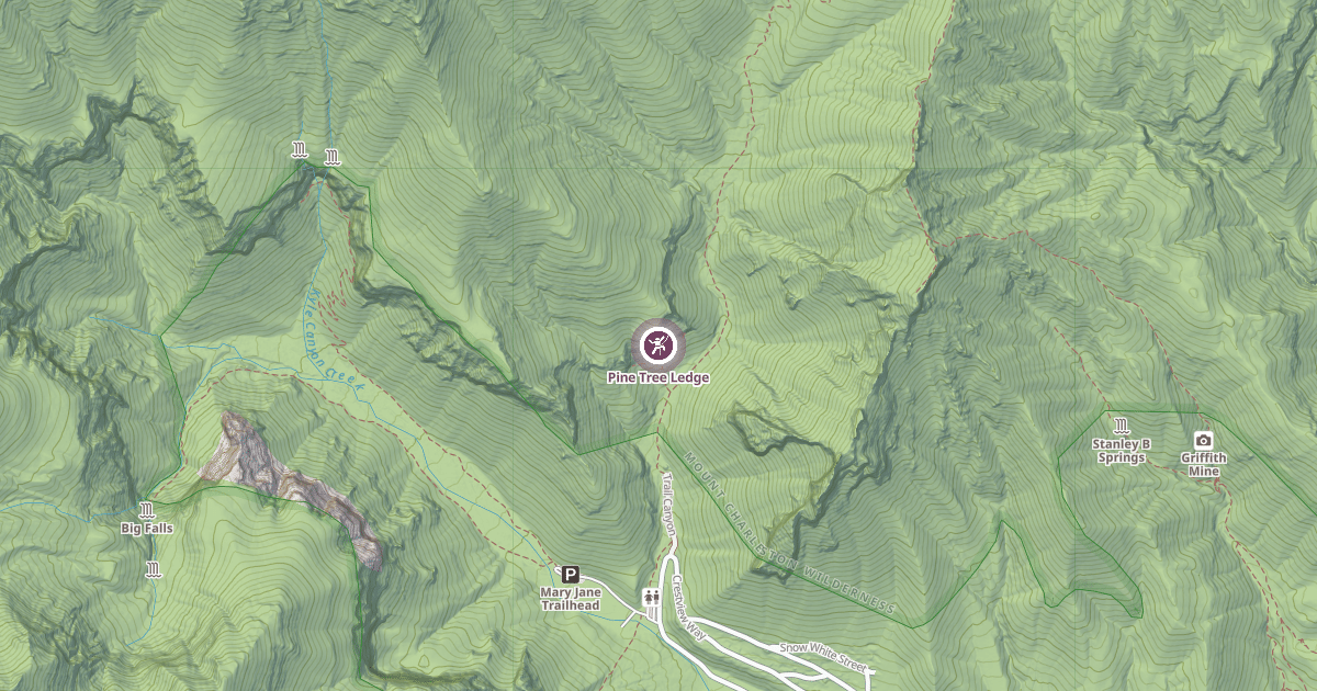 Map preview of Pine Tree Ledge