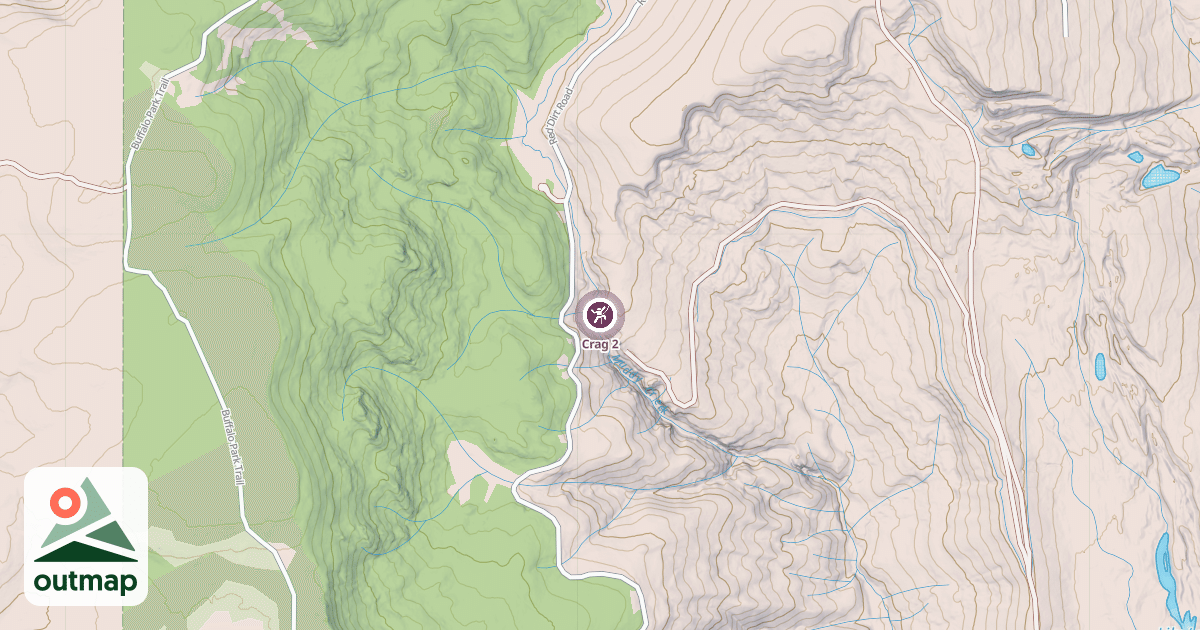 Map of Crag 2