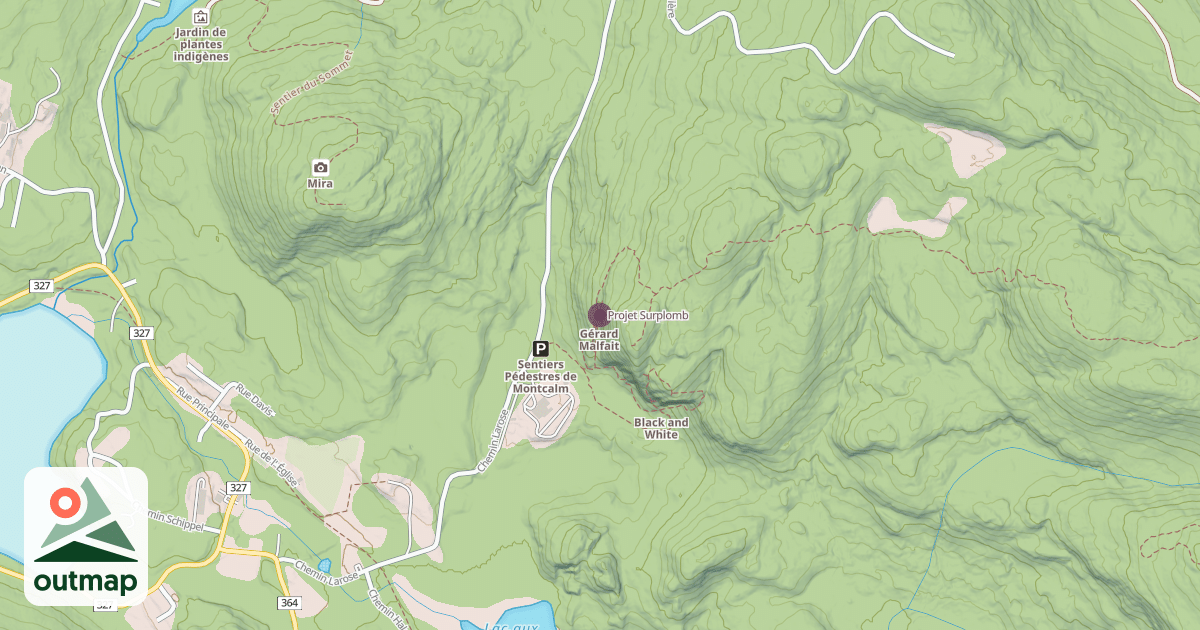 Map of Projet Surplomb