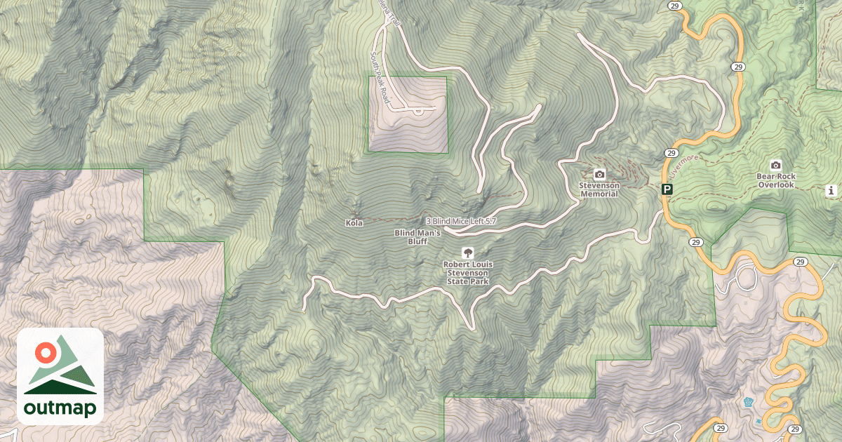 Map of 3 Blind Mice Left