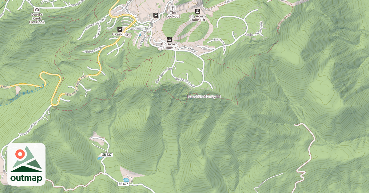 Map of Fear of the Gumby