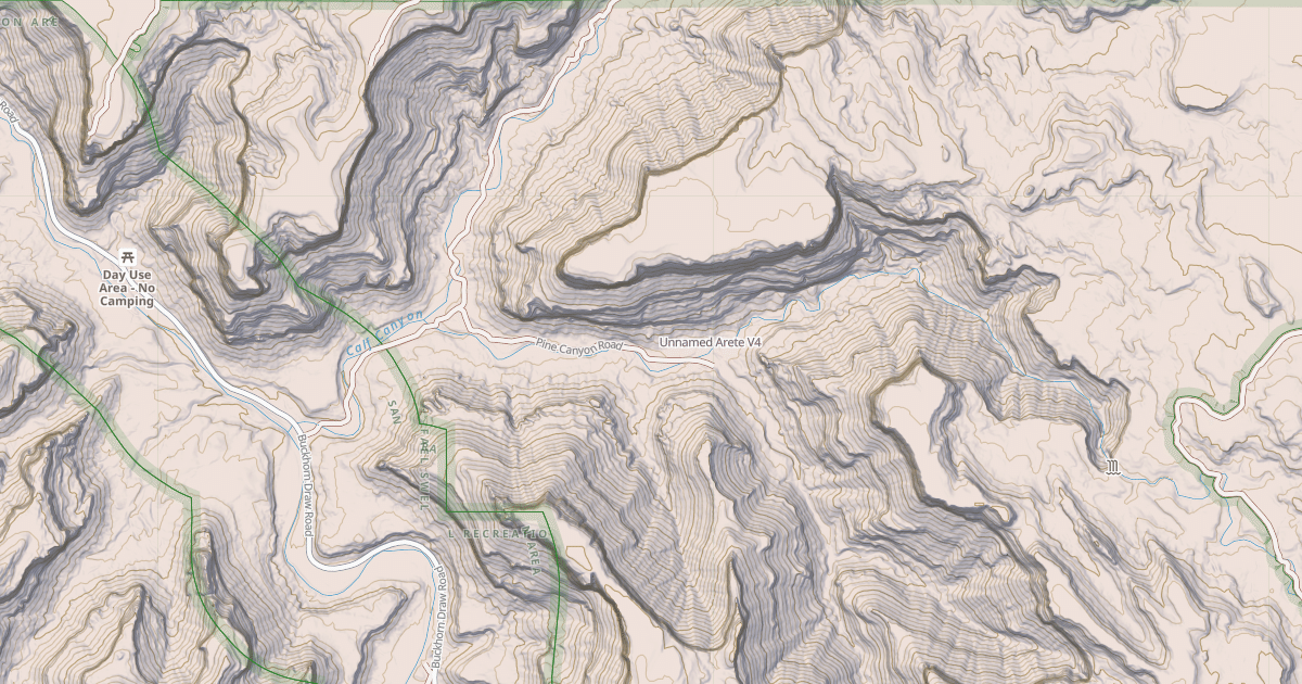 Map preview of Unnamed Arete