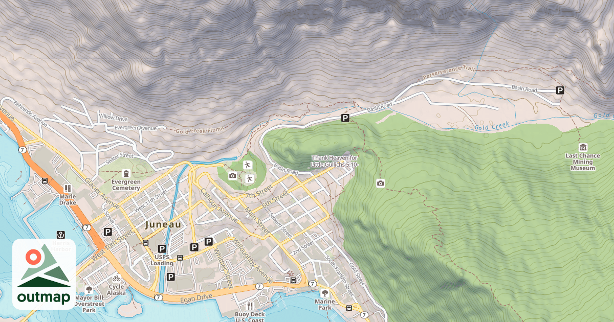 Map of Thank Heaven for Little Gullichs