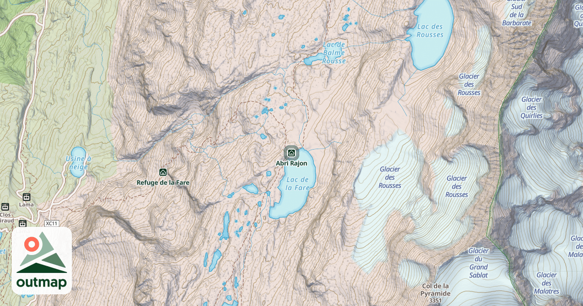 Map of Abri Rajon