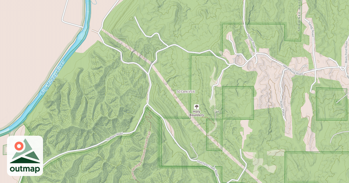 Map of 50 Cent