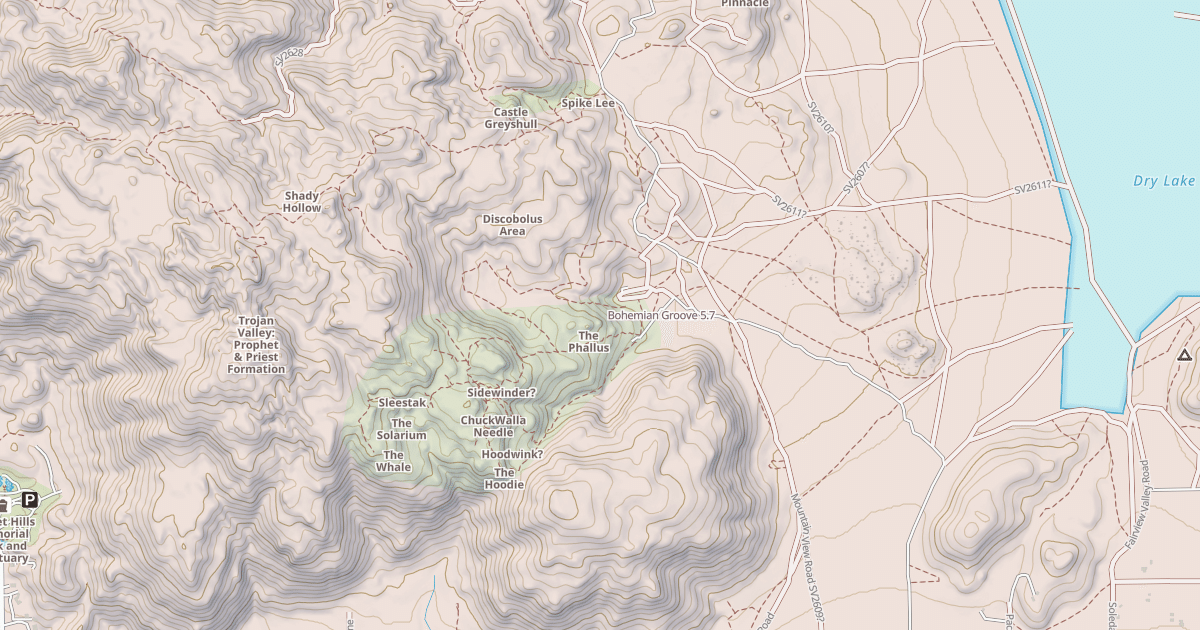 Map preview of Bohemian Groove
