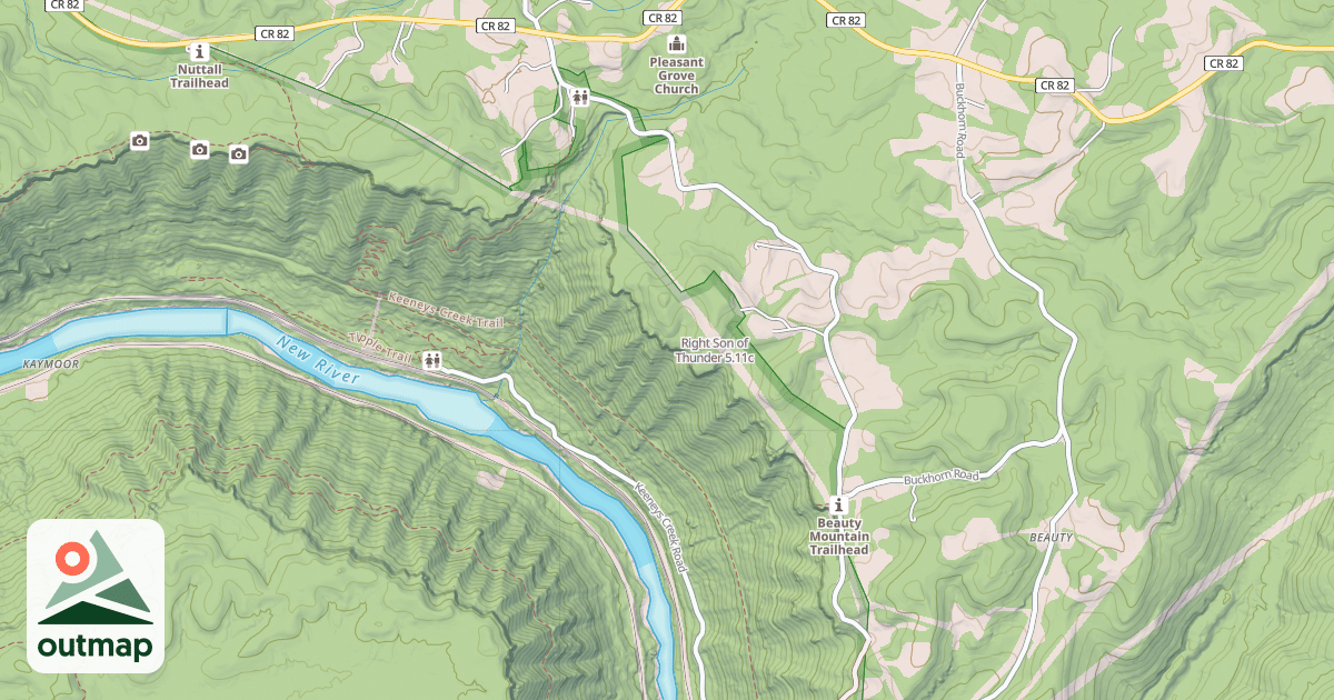 Map of Right Son of Thunder