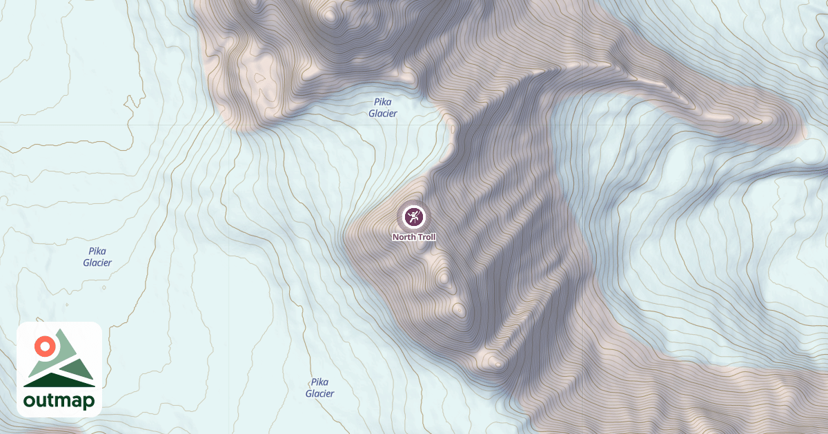 Map of North Troll