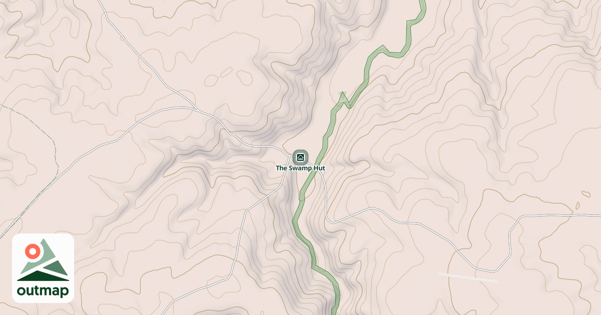 Map of The Swamp Hut