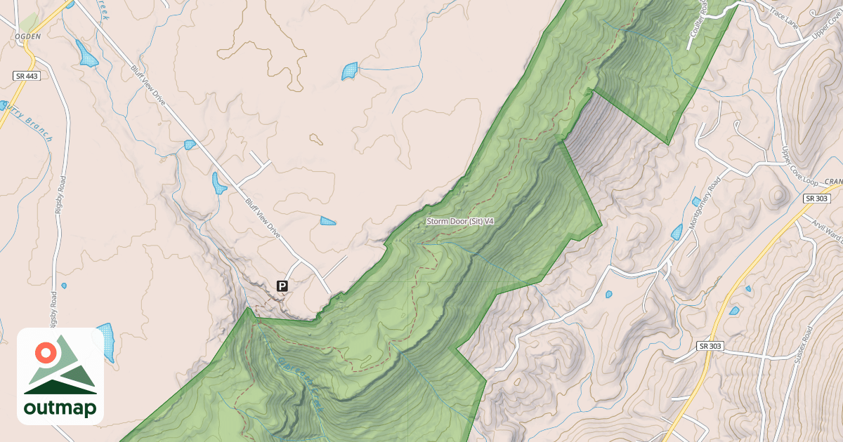 Map of Storm Door (Sit)