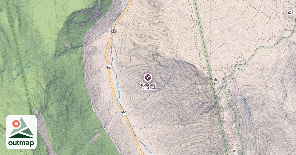 Map of 1. Lost and Found Slab