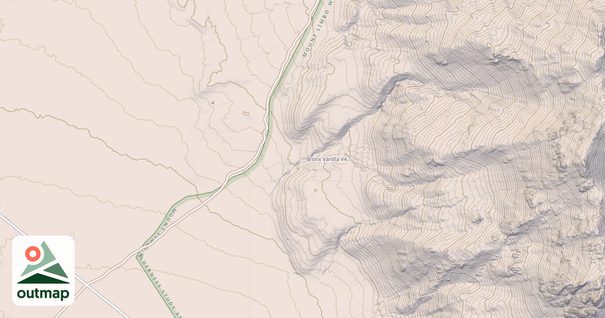 Map of Bronx Vanilla in Pershing