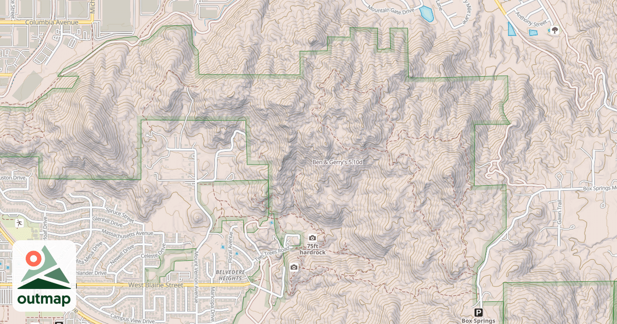 Map of Ben & Gerry's