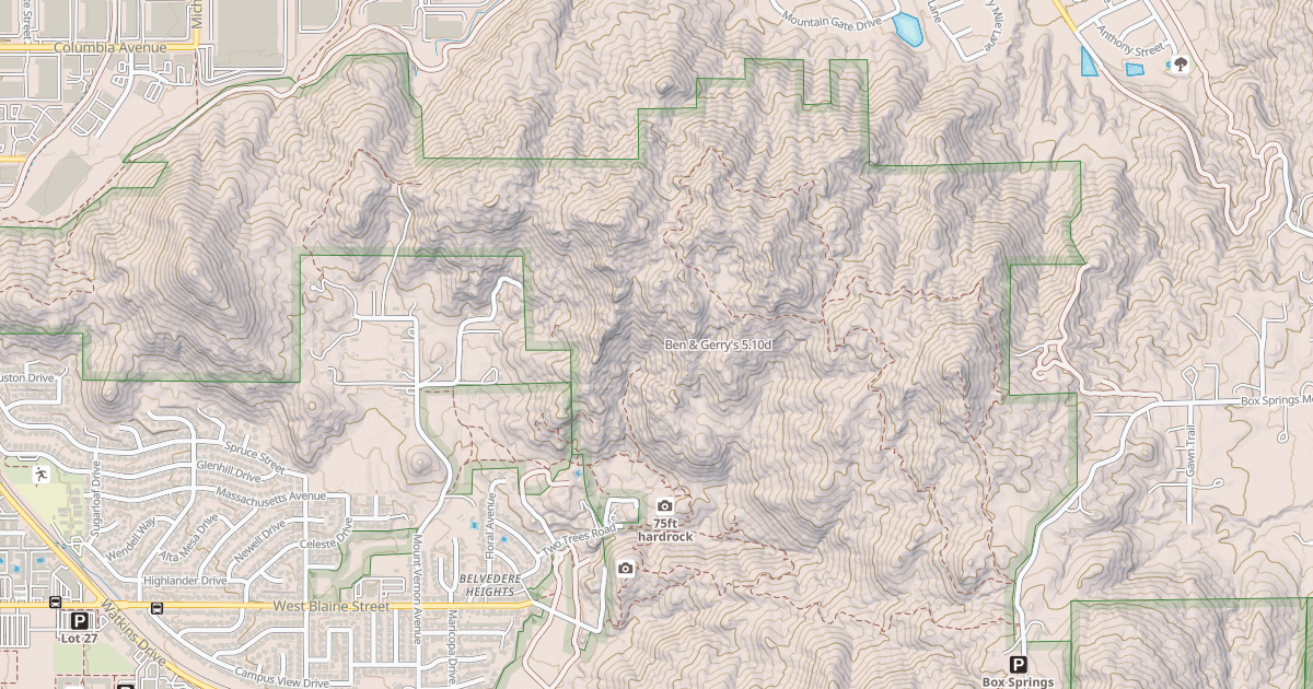 Map preview of Ben & Gerry's