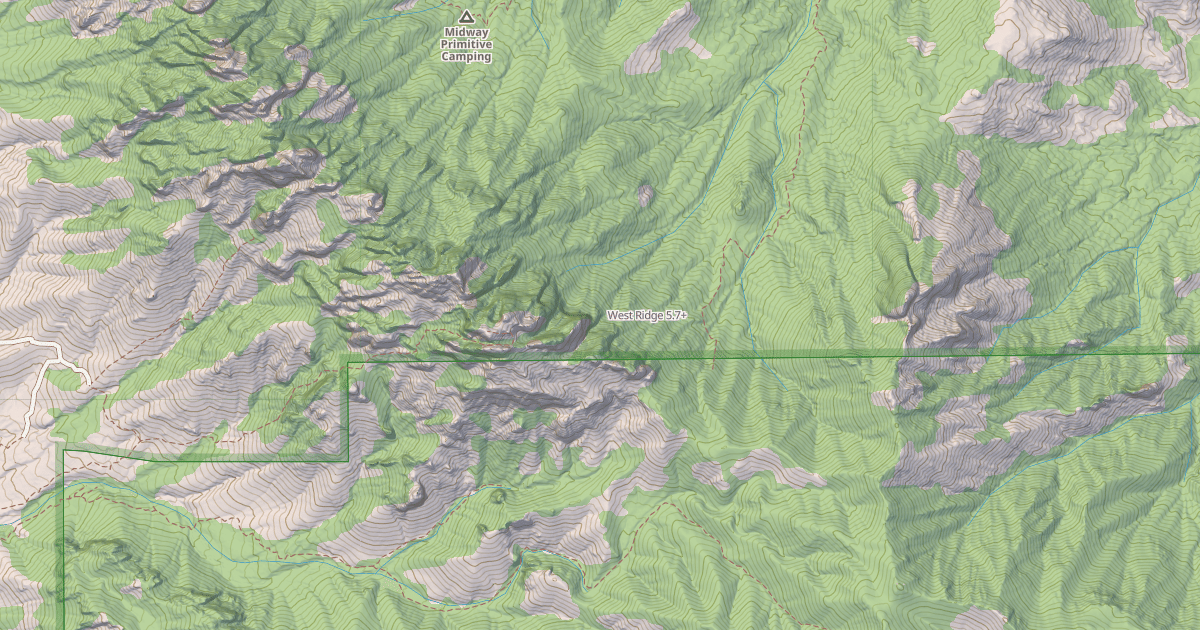 Map preview of West Ridge