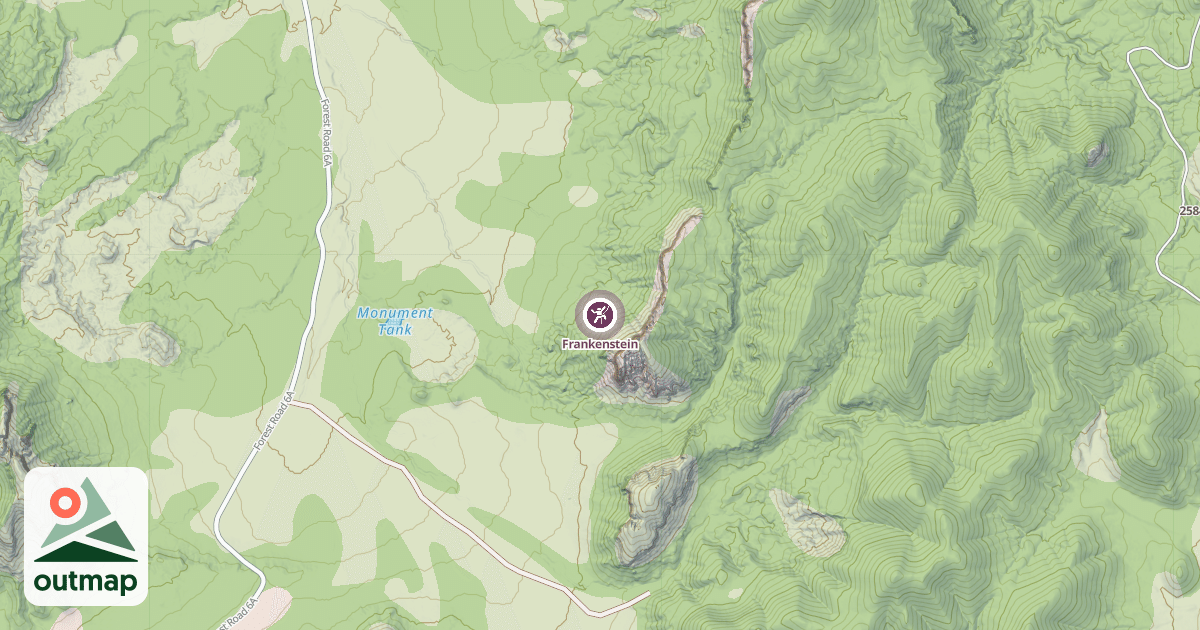 Map of Frankenstein