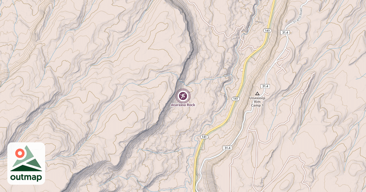 Map of Ataraxia Rock