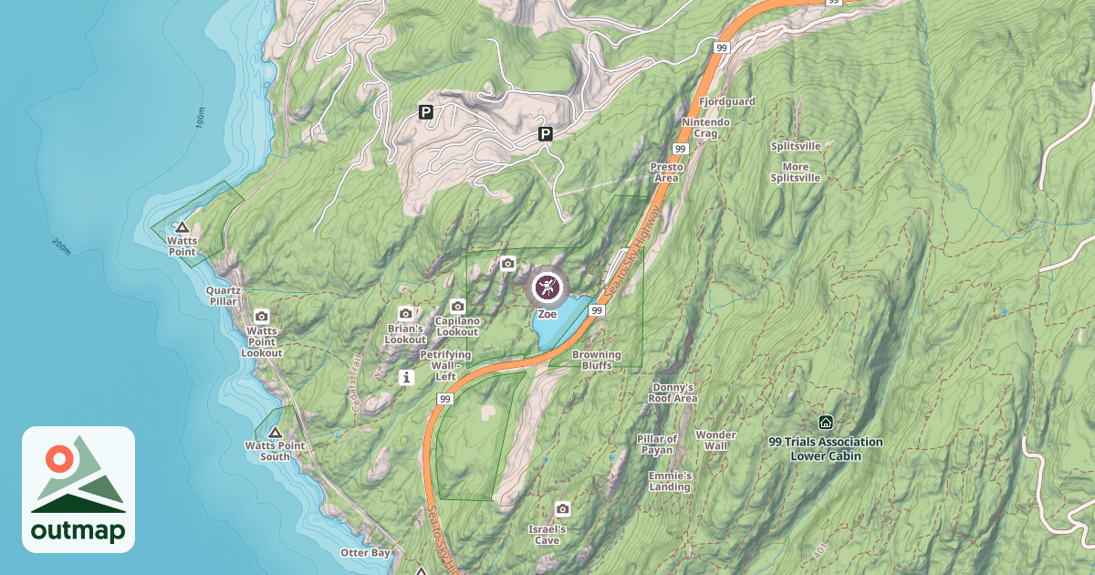 Map of Zoe