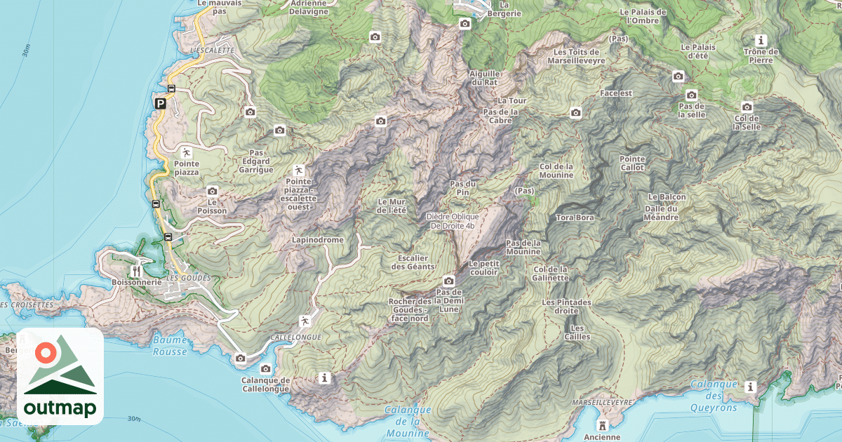 Map of Dièdre Oblique De Droite