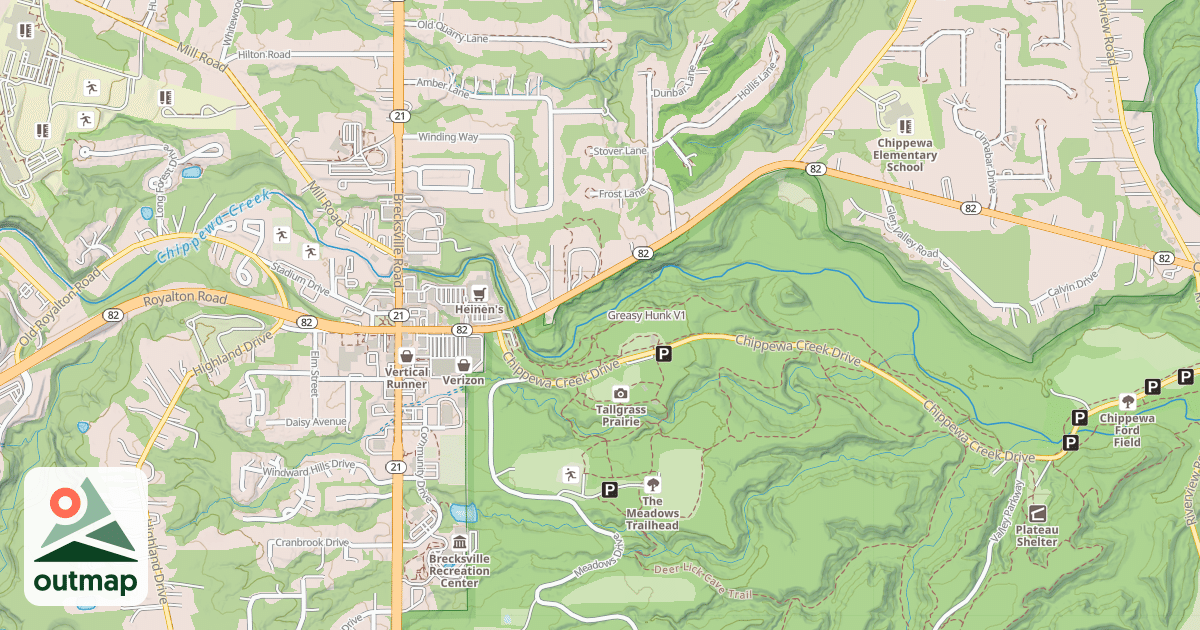 Map of Greasy Hunk