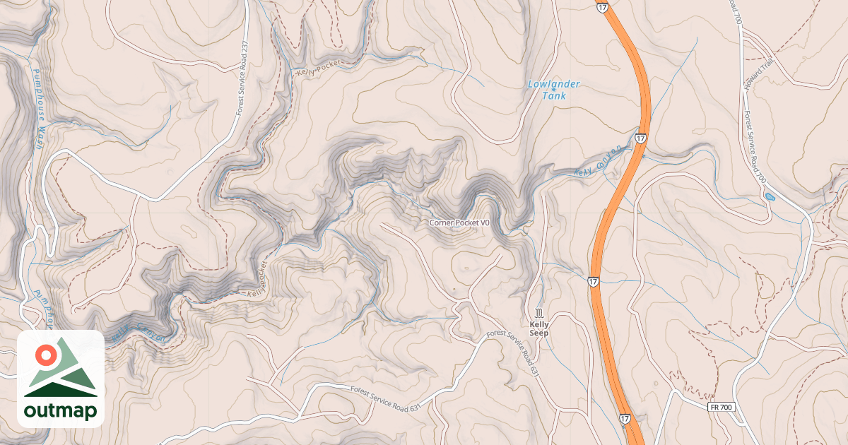 Map of Corner Pocket