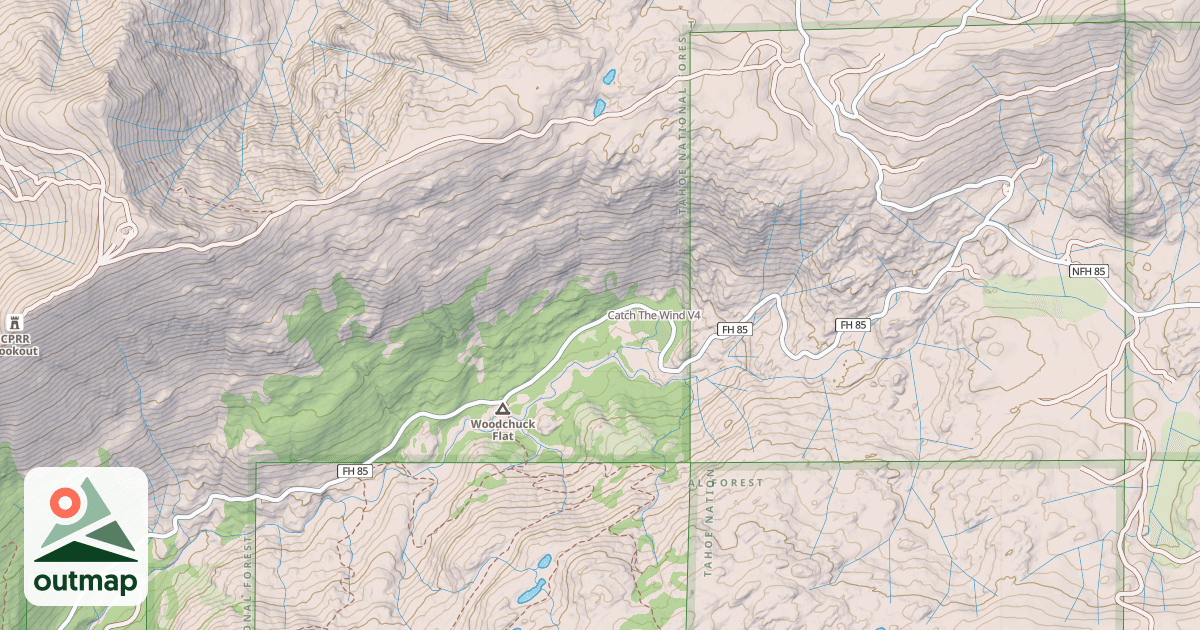 Map of Catch The Wind
