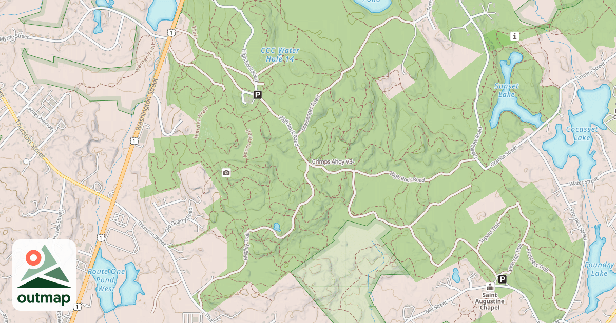 Map of Crimps Ahoy