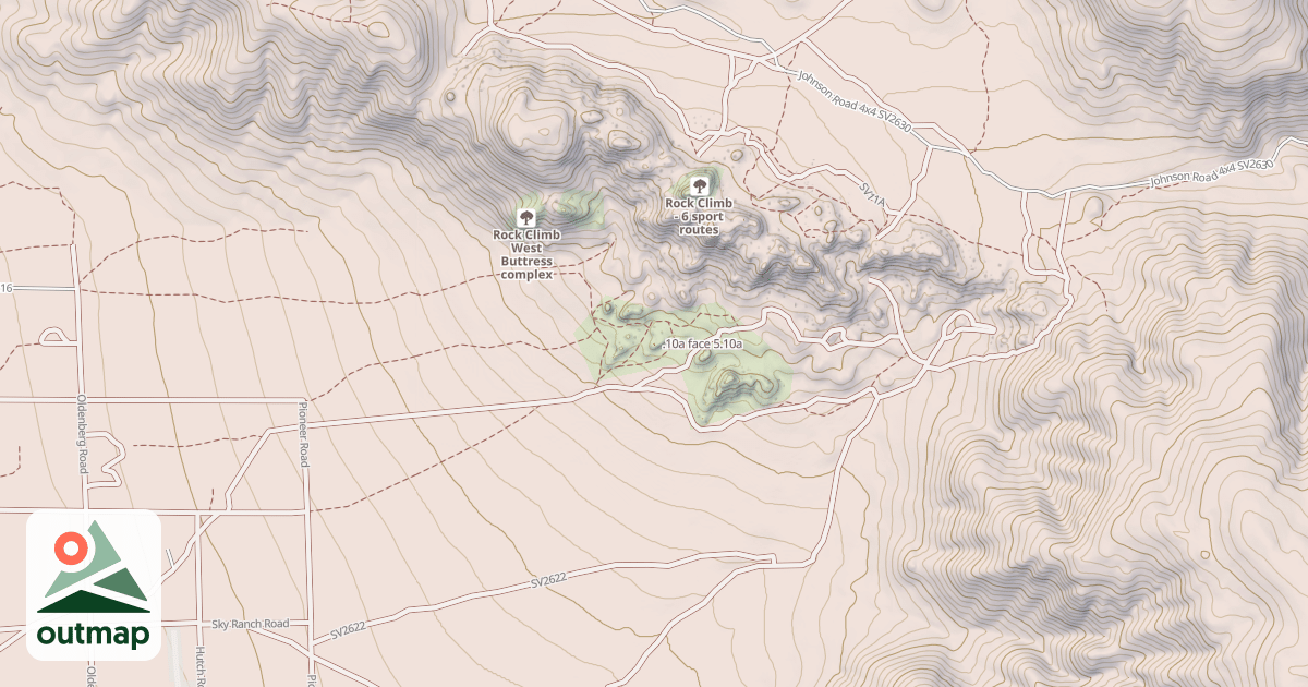 Map of .10a face
