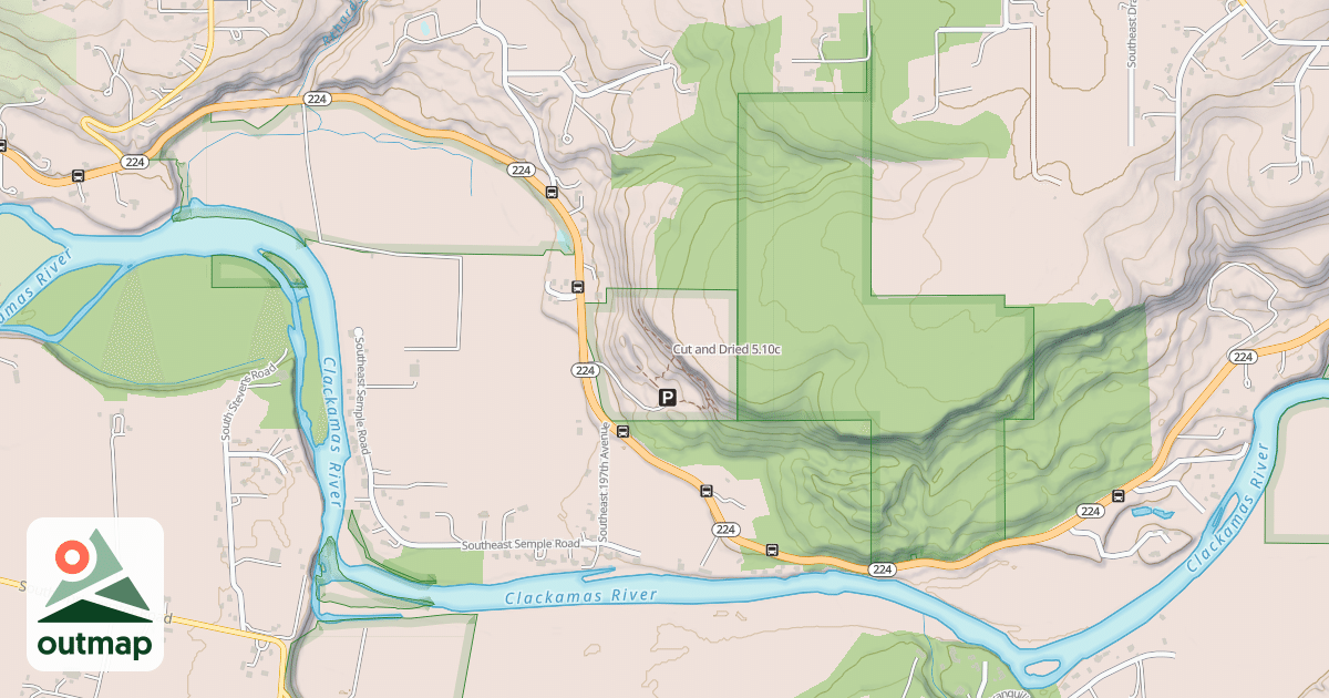 Map of Cut and Dried
