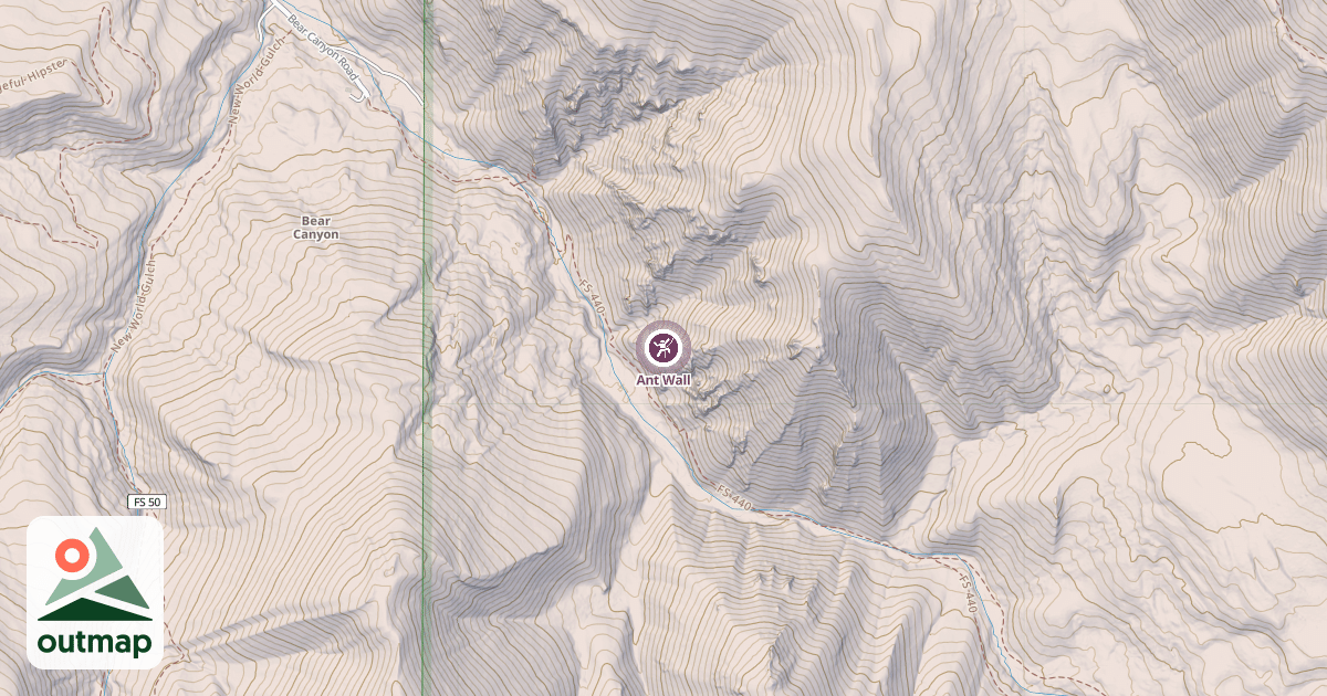 Map of Ant Wall