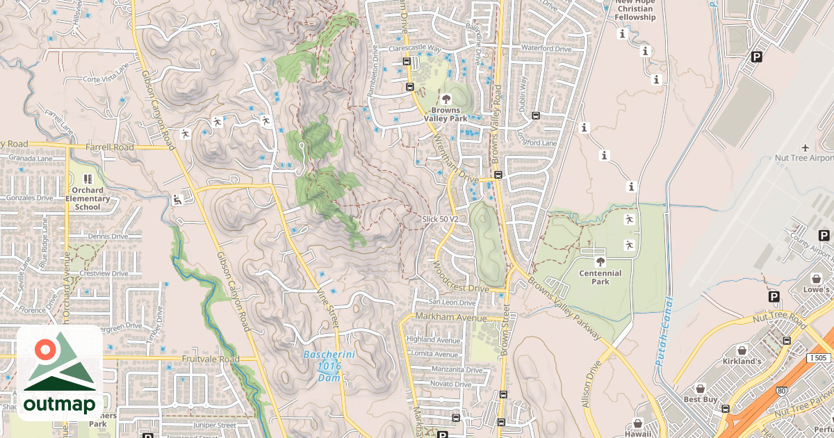 Map of Slick 50