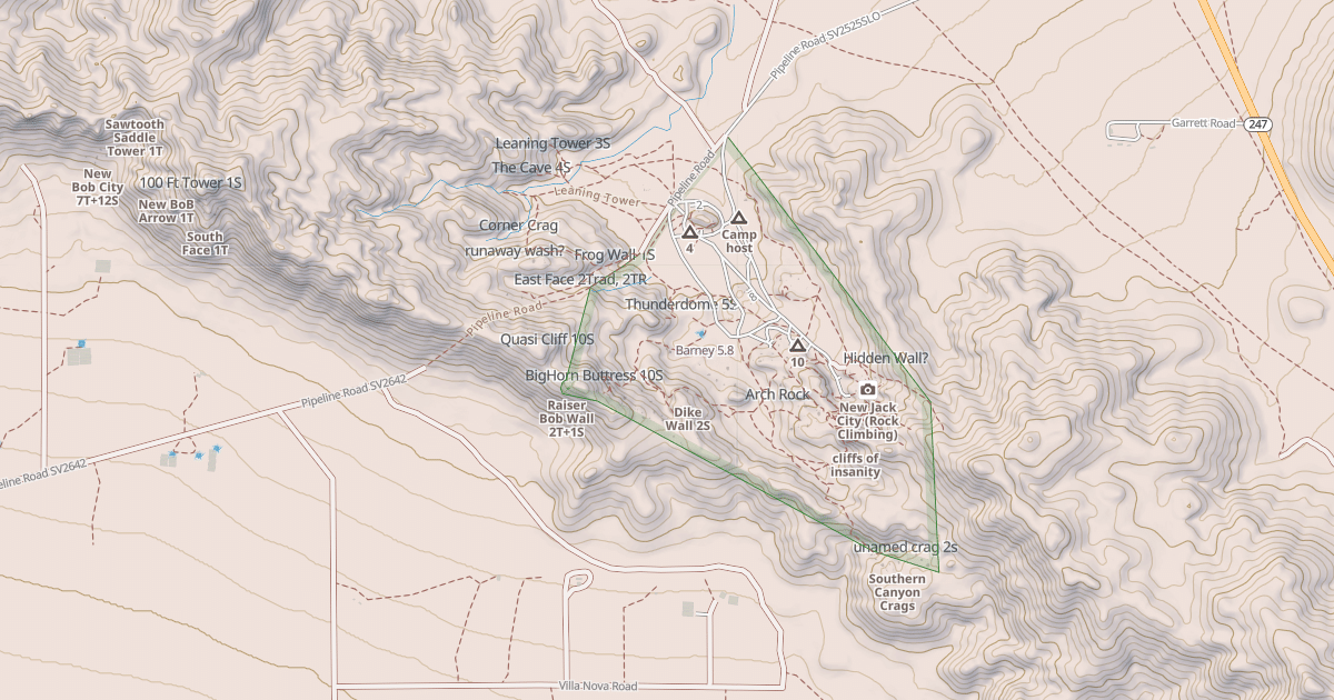 Map preview of Barney