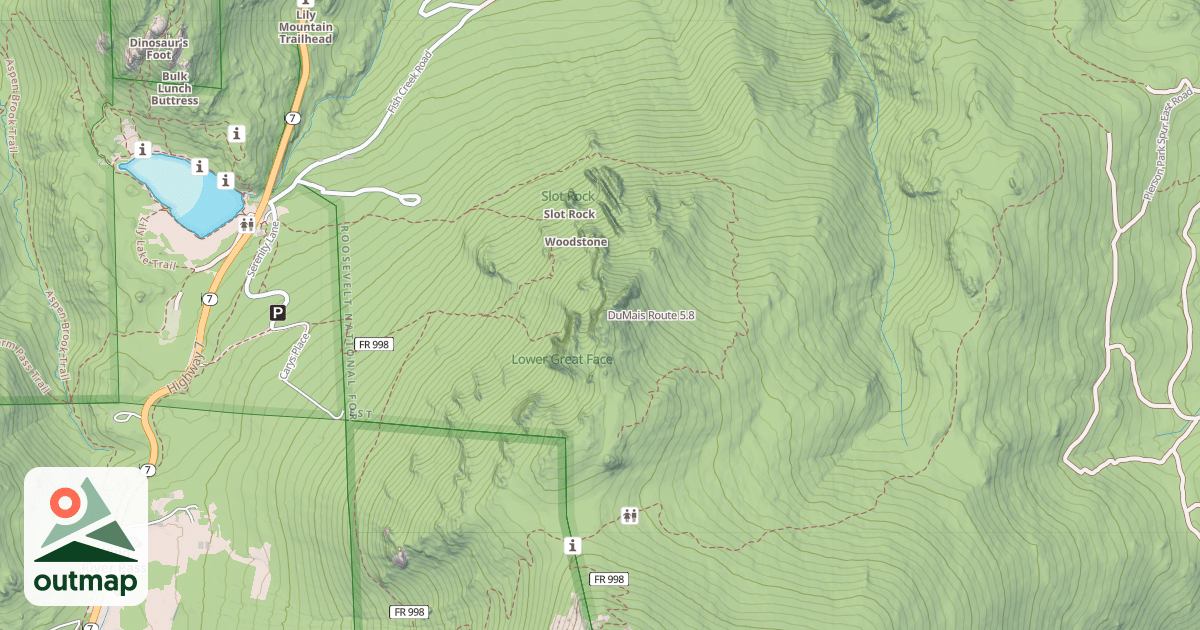 Map of DuMais Route