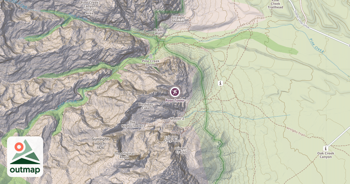 Map of Rose Tower