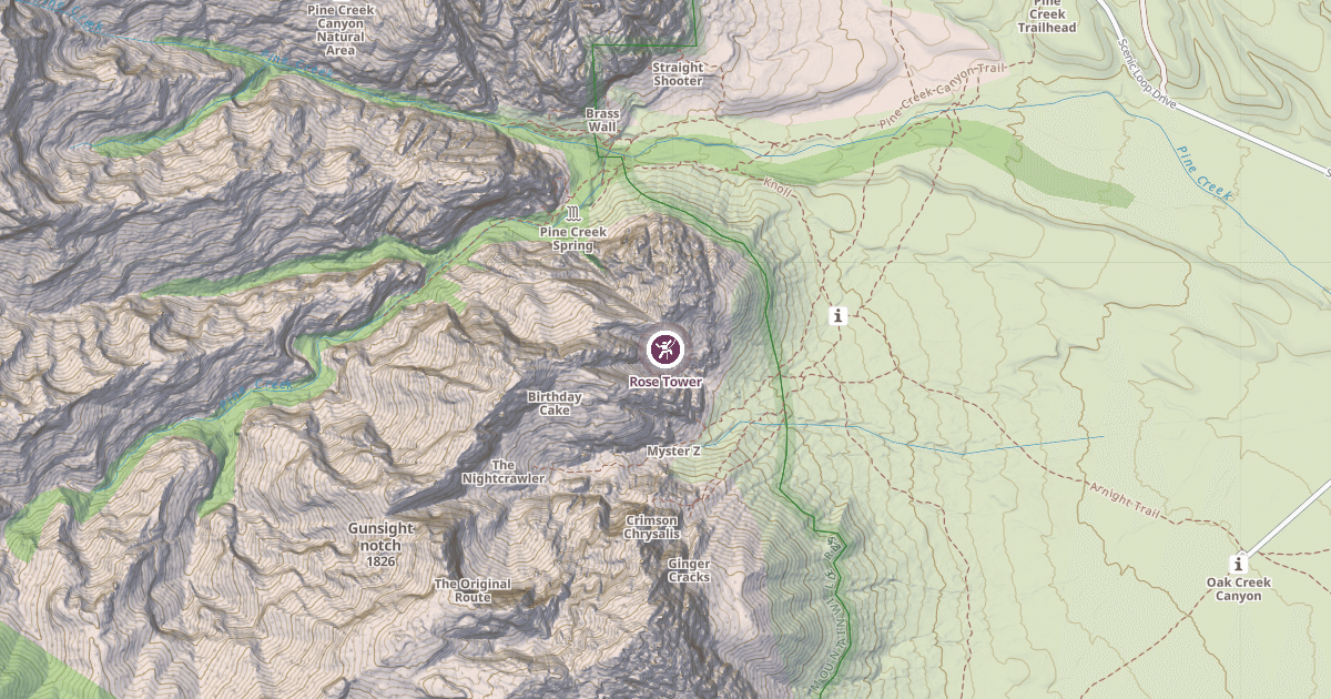 Map preview of Rose Tower