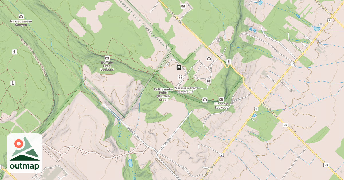 Map of Yasser is a Trad Master