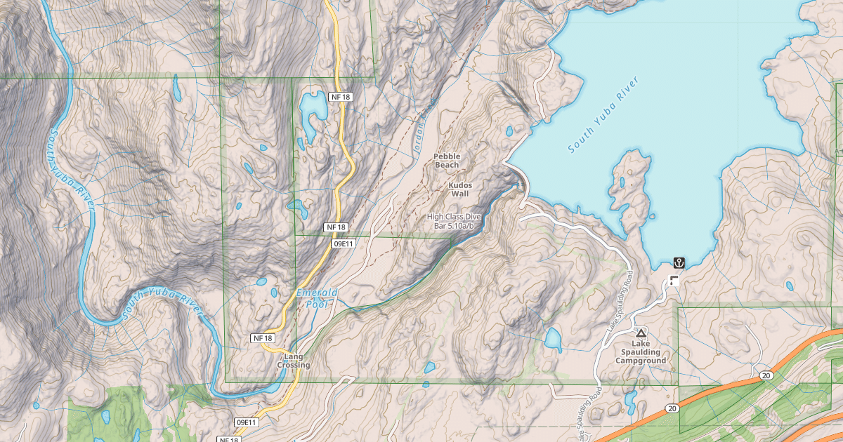 Map preview of High Class Dive Bar