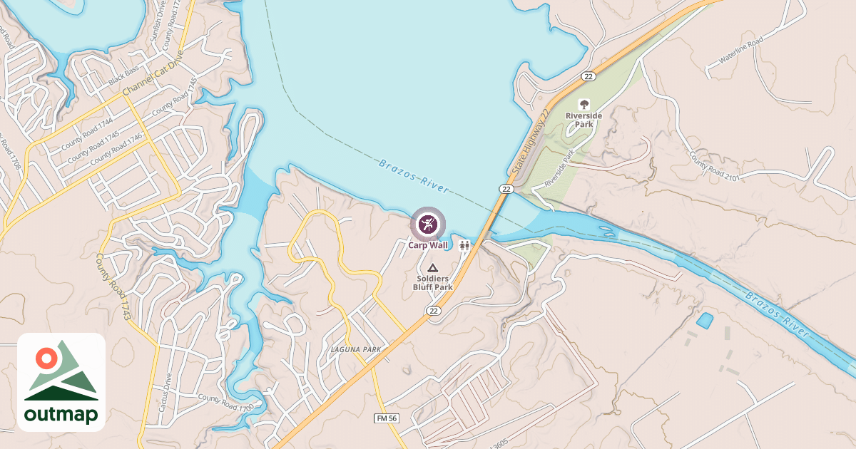 Map of Carp Wall