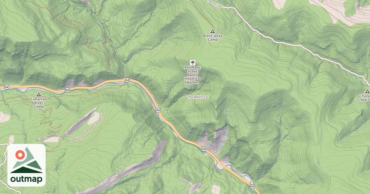 Map of The Witch