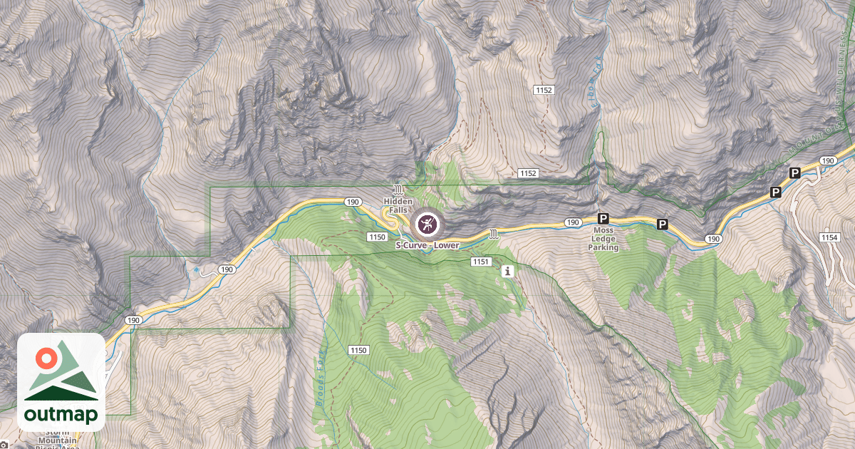 Map of S-Curve - Lower