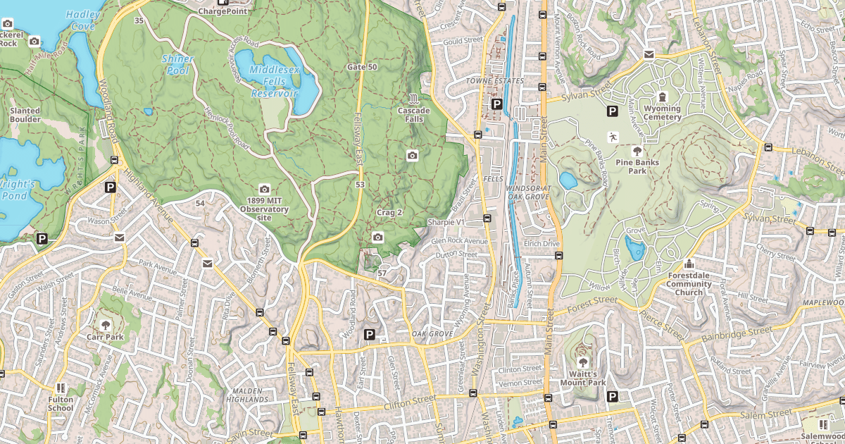 Map preview of Sharpie