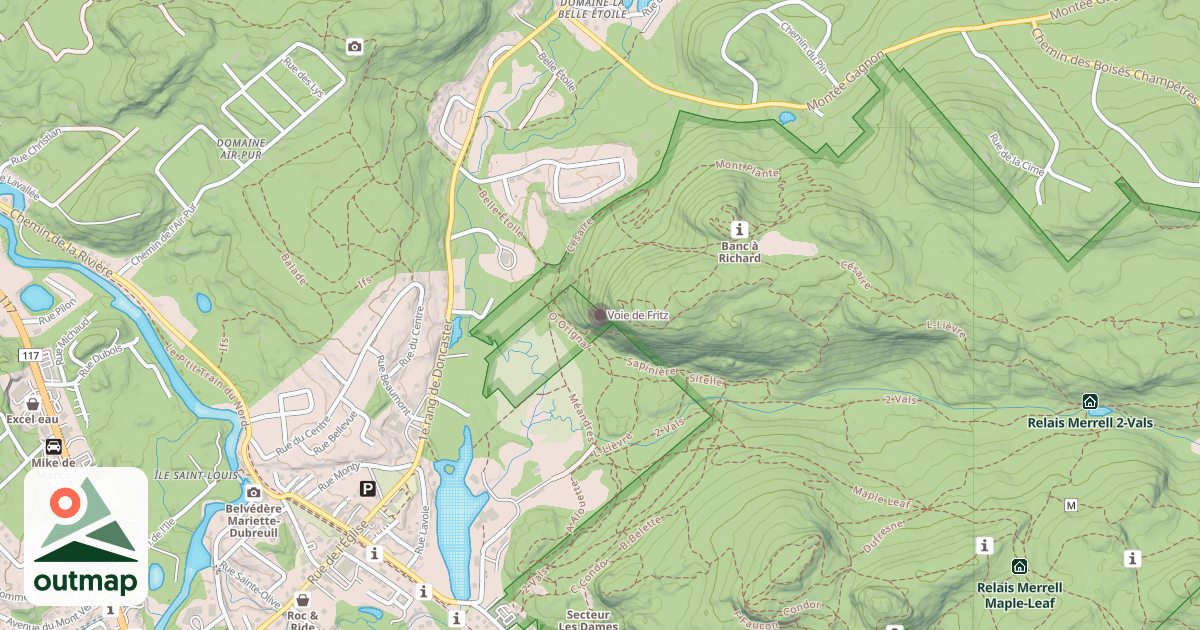 Map of Voie de Fritz