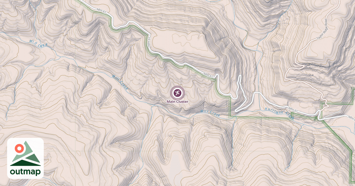 Map of Main Cluster