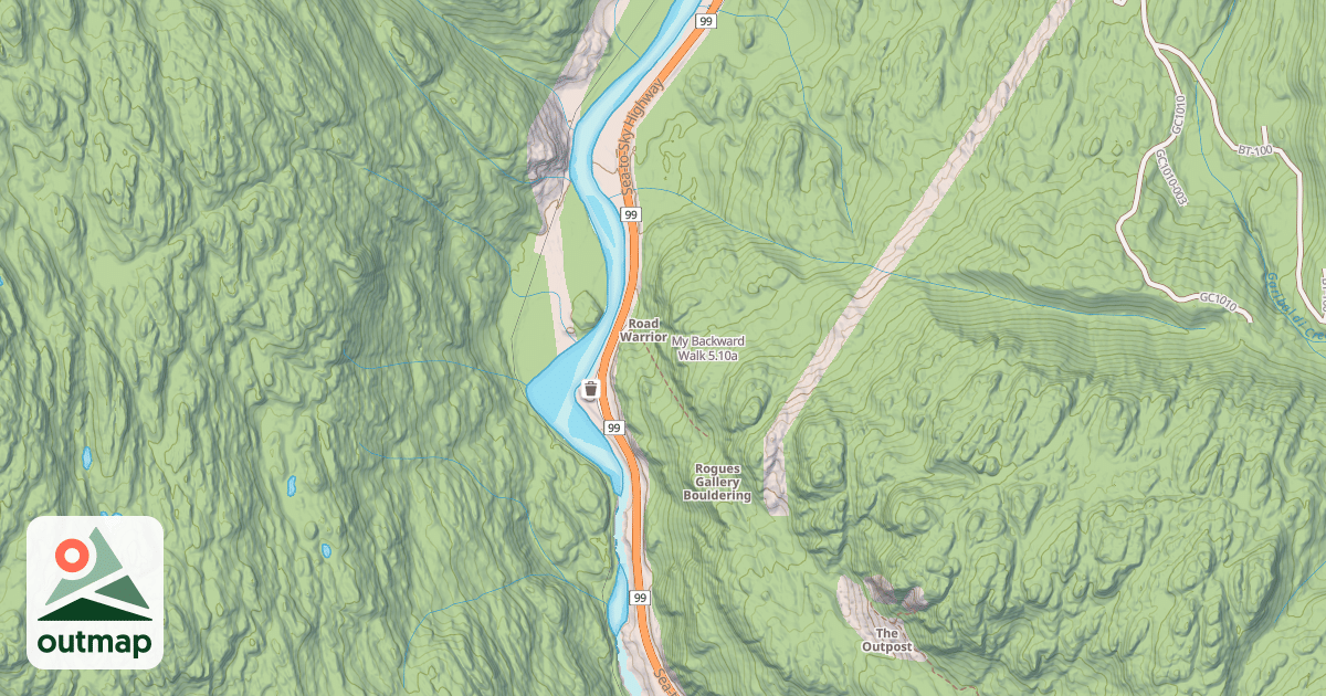 Map of My Backward Walk