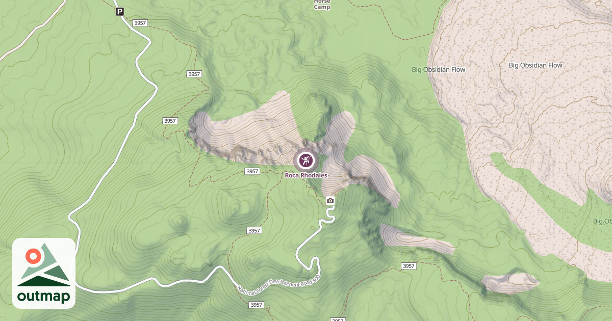 Map of Roca Rhodales