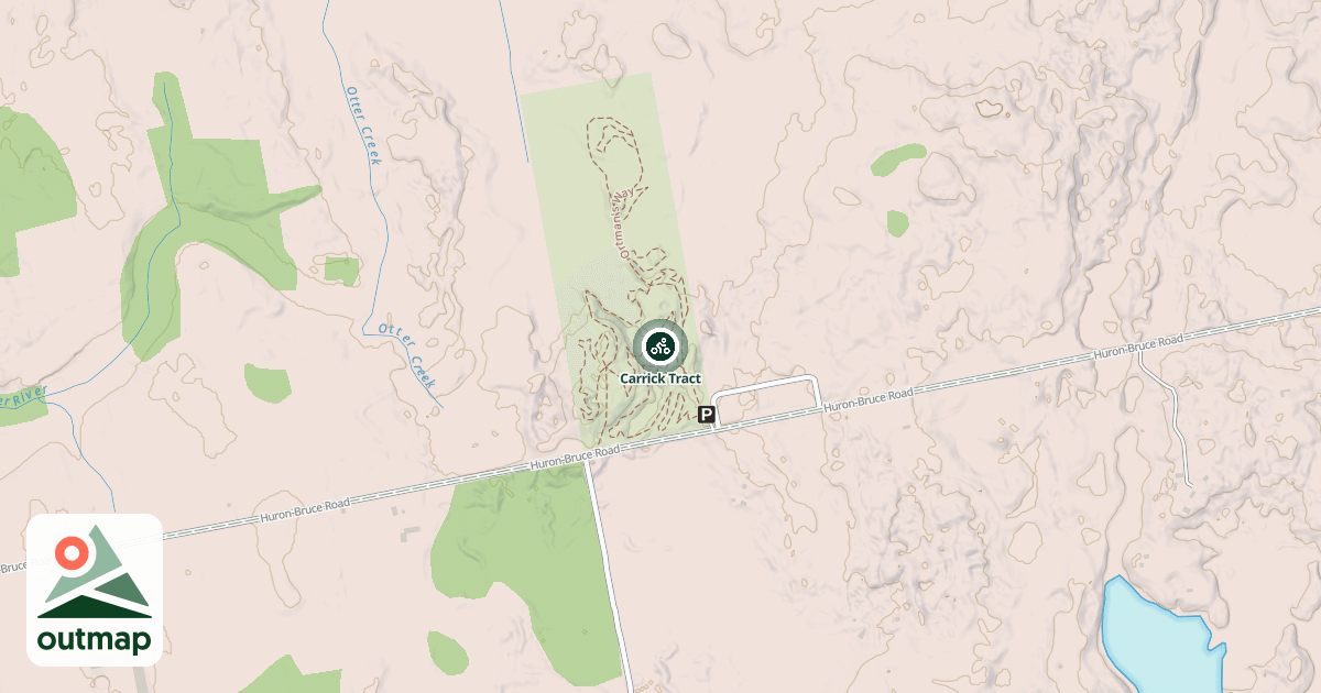 Map of Carrick Tract