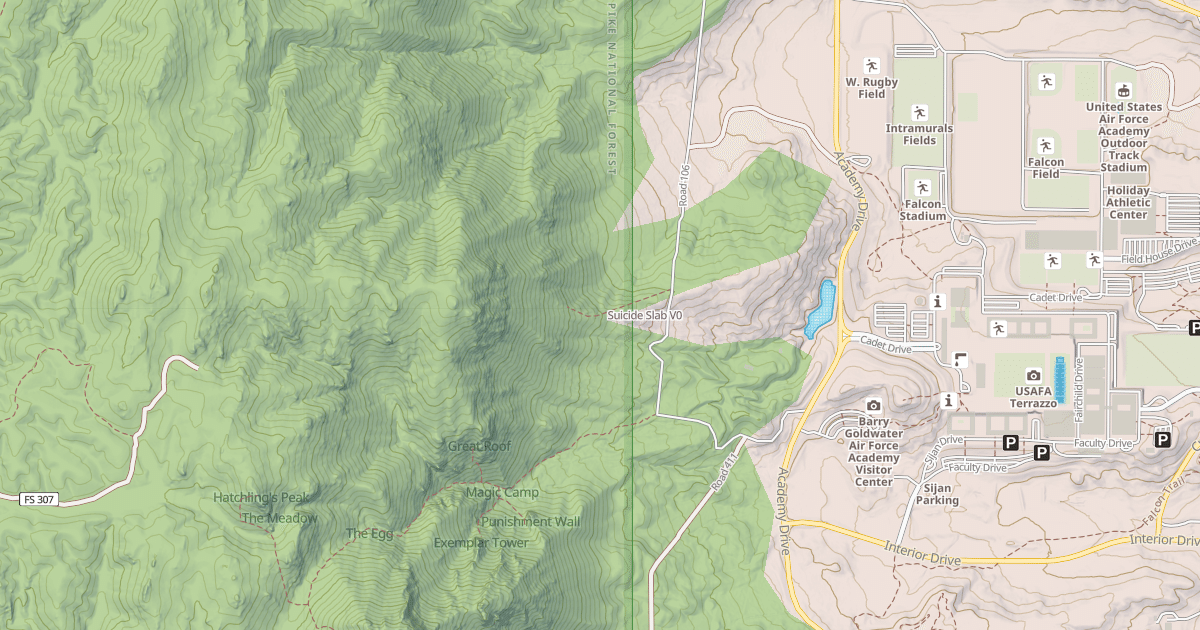 Map preview of Suicide Slab